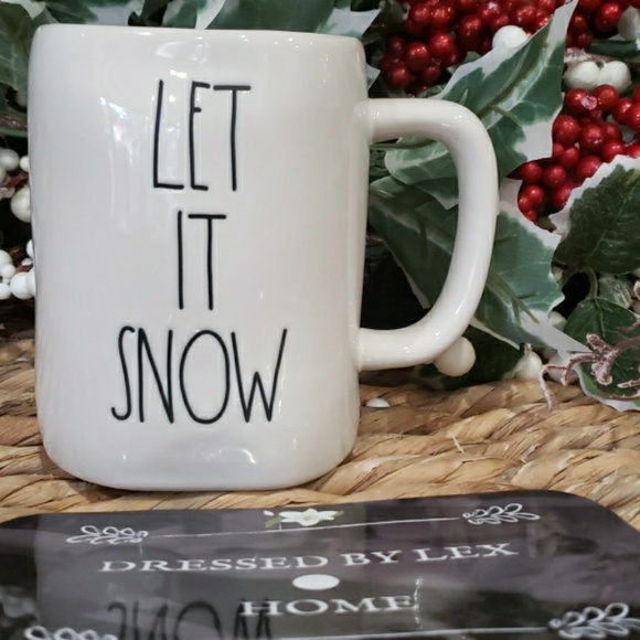 Rae Dunn Other - NWT HTF Rae Dunn LET IT SNOW MUG